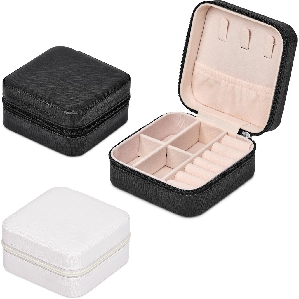 Eva & Elm Crystal Travel Jewellery Box - Image 4