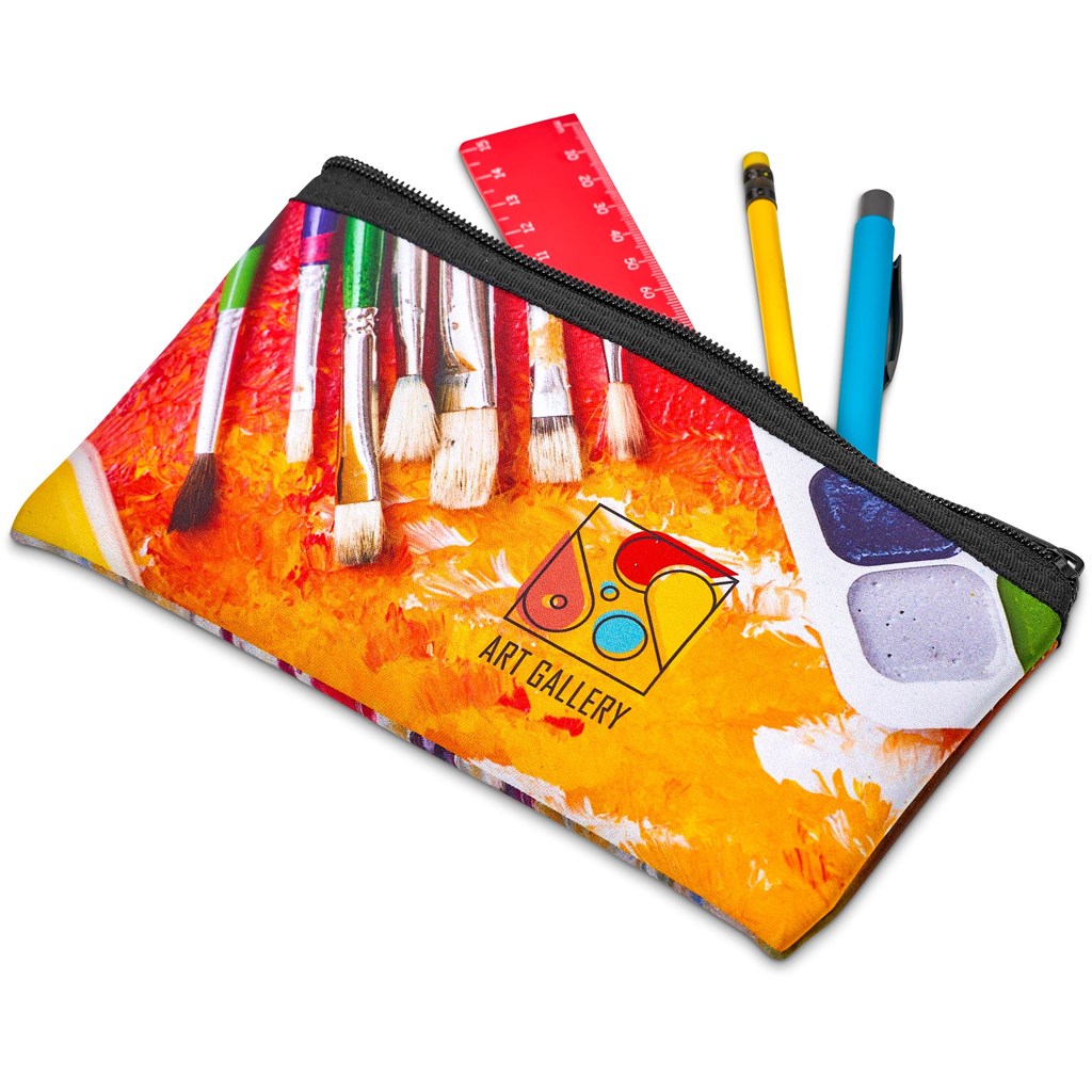 Pre-Printed Sample Hoppla Creative Neoprene Pencil Case - Image 2