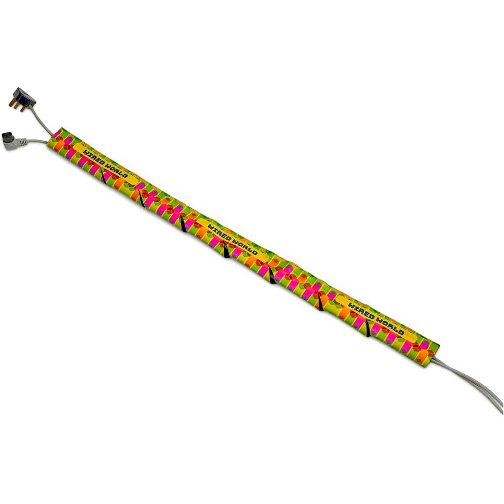 Pre-Printed Sample Hoppla Penda Neoprene Large Cable Tidier - Image 5