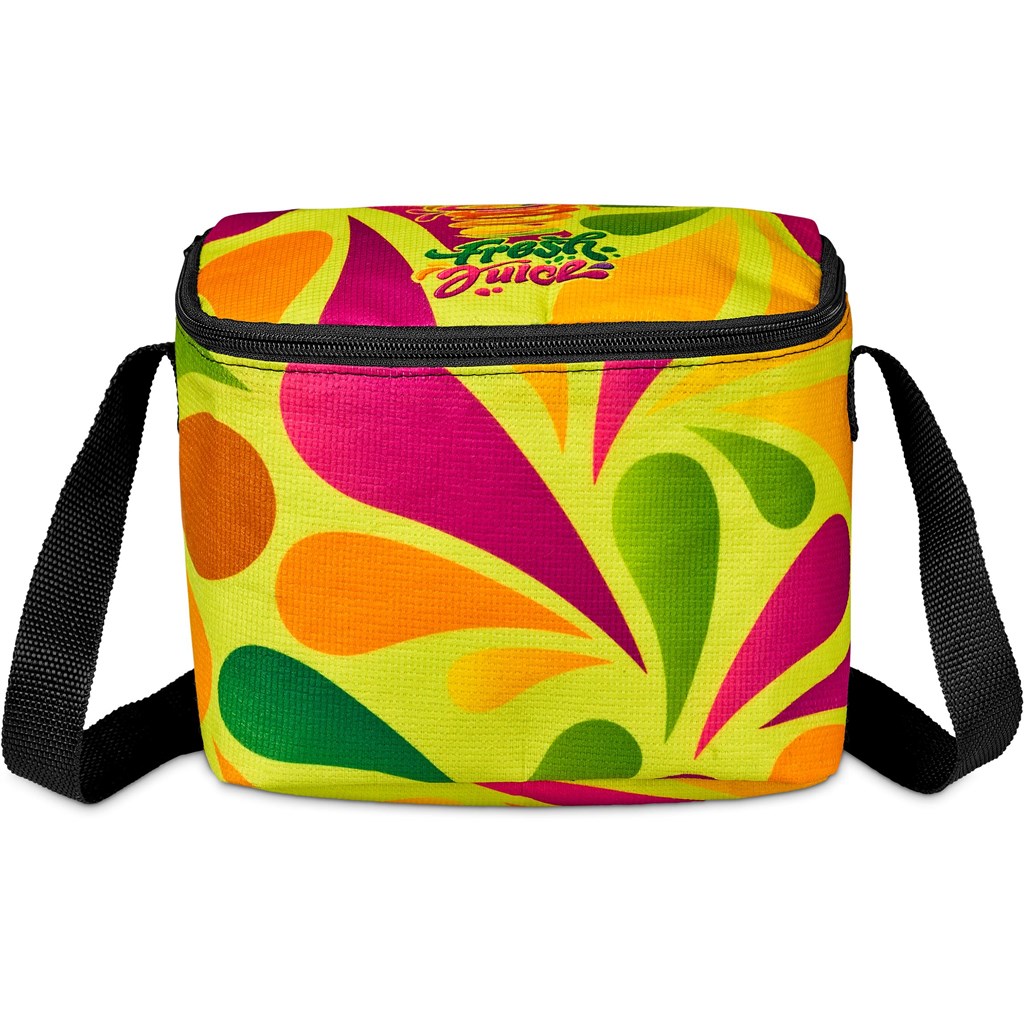 Pre-Printed Sample Hoppla Ontario Recycled PET 6 Can Cooler - Image 2