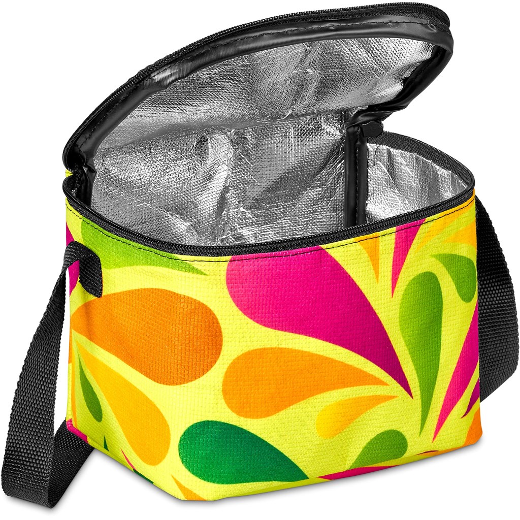 Pre-Printed Sample Hoppla Ontario Recycled PET 6 Can Cooler - Image 4