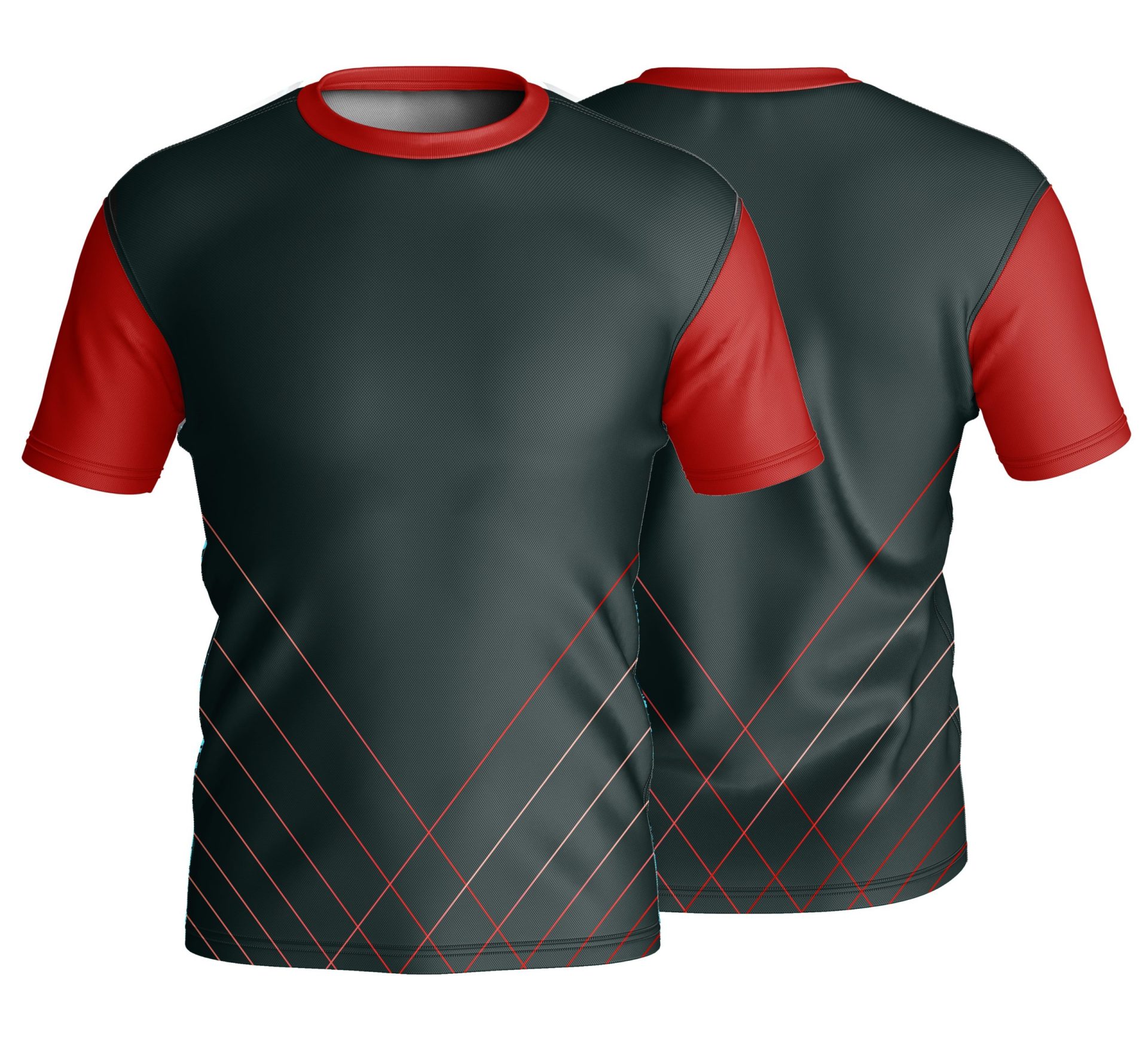Unisex Long Sleeve Crew Neck T-Shirt | Drop Needle Square | Sport Design - Image 4