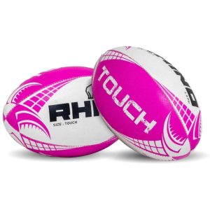 RHINO TOUCH RUGBY BALL Pink