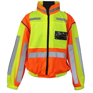 Metro Reflective Jacket With Detachable Sleeves