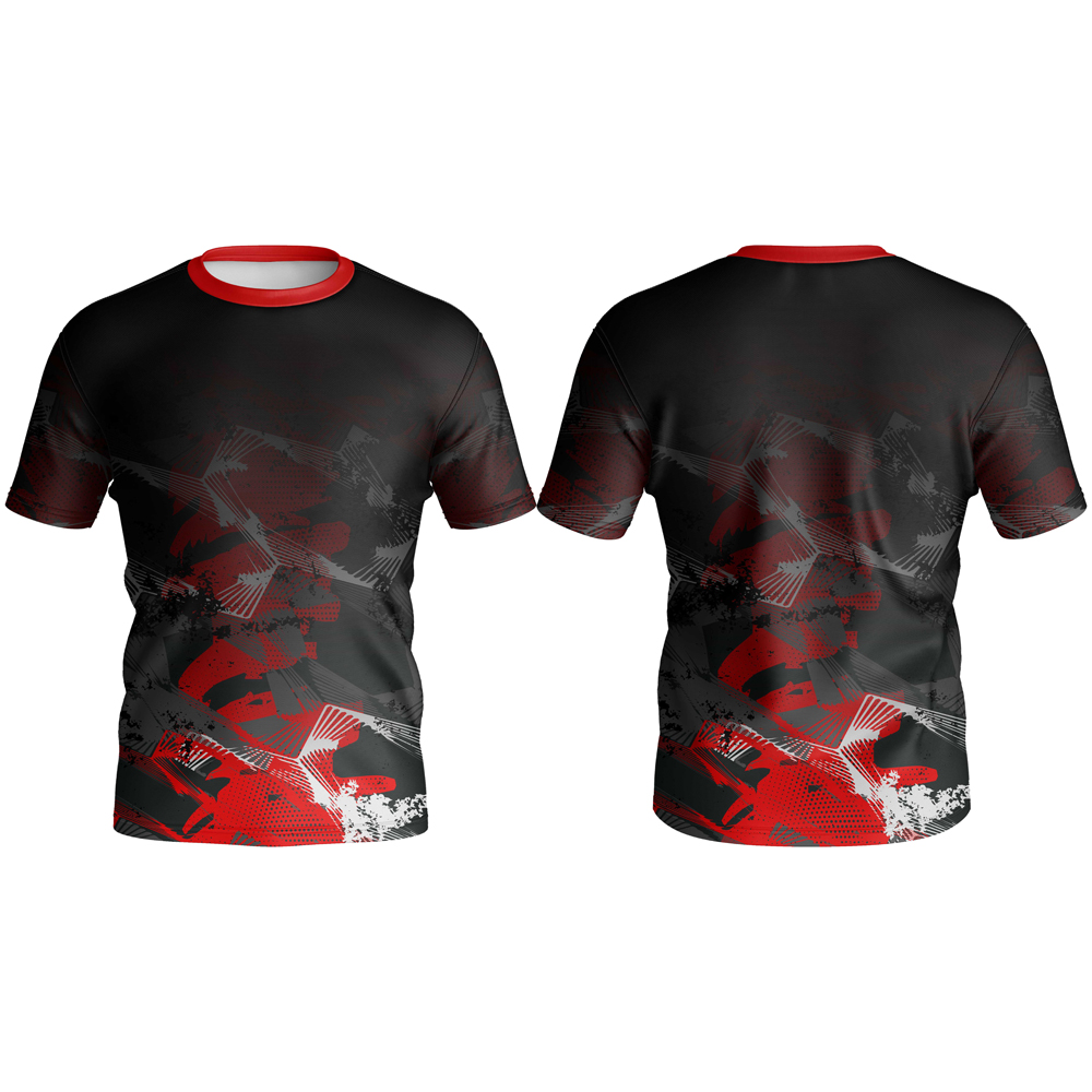 Crew Neck Short Sleeve Fishing T-Shirt | Fitted Sleeve - Image 6