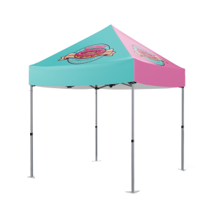 Gazebo 2 x 2m, Dye Sub, Econo Aluminium, Complete