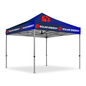 Gazebo 3 x 3m, Dye Sub, Hexagon Steel, Complete