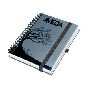 A5 Halo Full Cover Laminated Notebook (Wiro Bound Cover)
