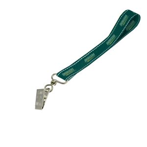 Petersham Wrist Phone Strap With Reflective Border Sublimation Print D/Sided with Crocodile Clip