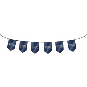 Shield Pennants. Single sided, PVC