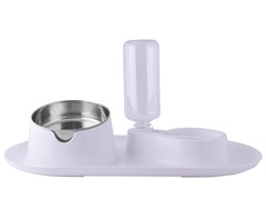 Anti-Splash Pet Bowl & Auto Water Dispenser - Image 2