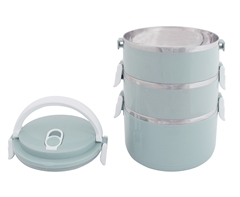 Stackable 3-Layer Lunch Container Set - Image 3
