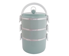Stackable 3-Layer Lunch Container Set - Image 4