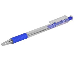Retractable Ball Point Pen - Blue Ink