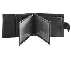 Rhett Distressed Look PU Wallet - Image 5