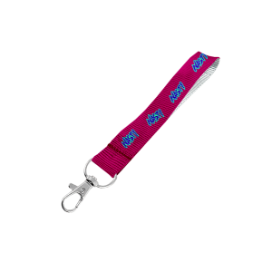 Petersham Wrist Phone Strap S/Sided Print with Snap Hook 15 x 340mm