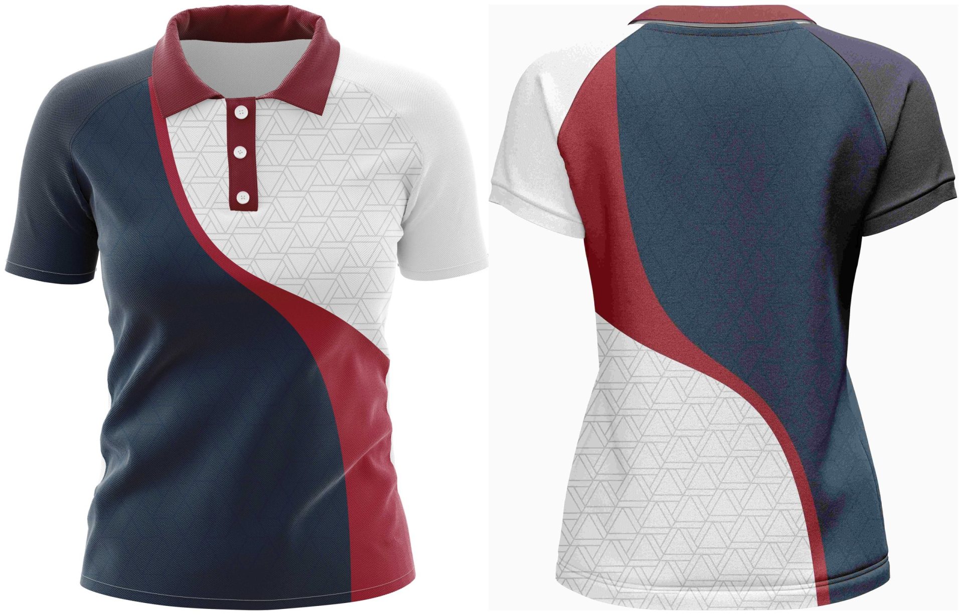 Ladies Pro Golfer Short Sleeve | Raglan Sleeve - Image 3