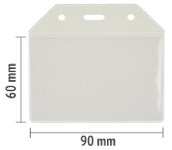 Add On Flexible Clear Pouch 90mm x 60mm