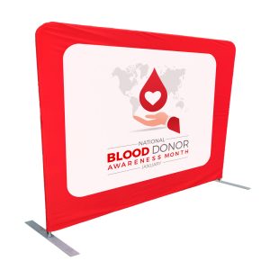 Slimline Bannerwall 3 x 2.28m, Print only