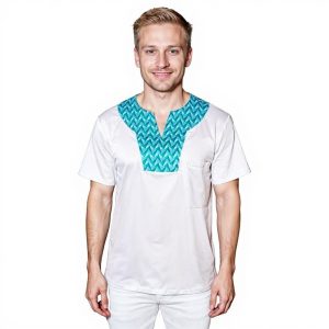Amhara Shweshwe Scrubs Men's