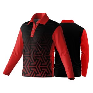Unisex Dye Sublimated Long Sleeve Golf Shirt | Poly Spandex | Corporate Design