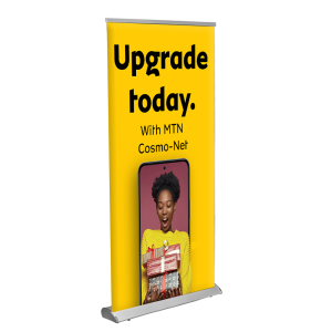 Pull Up Banner 1.2 x 2m, PVC, Complete, Executive
