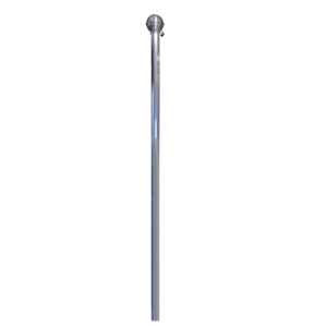 Ground Mounted Flagpole 7.5m - including installation (one unit)