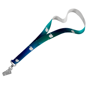 Petersham Lanyard S/Sided Print with Crocodile Clip 20 x 950mm