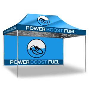 Gazebo 4.5m Unit, Full Wall, Dye Sub