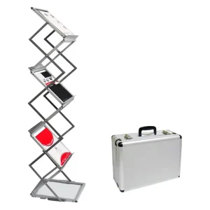 Zig Zag Clear Brochure Stand