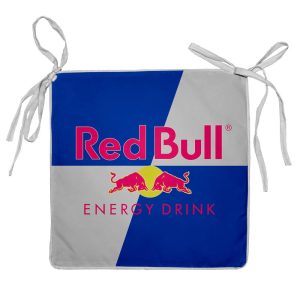 Iris Padded Square Chair Cushion S/S Print With Ties