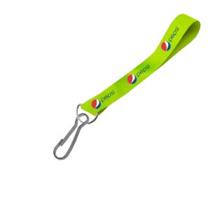 Hi-Viz Wrist Phone Strap DTF Print S/Sided with Swivel Hook