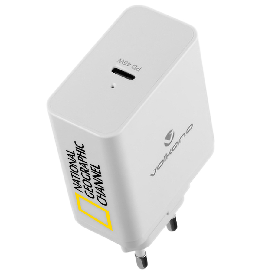 Volkano Potent Plus Series 45W Gan Compact PD Wall Charger