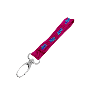 Petersham Wrist Phone Strap D/Sided Print with Lobster Clip 15 x 340mm