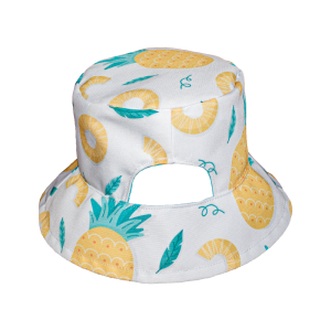 Playmaker Kiddies Bucket Hat With Ponytail Vent
