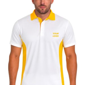 Contrast Side Panels Golfer