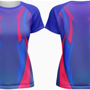 Ladies Netball/Hockey Crew Neck Short Sleeve T-Shirts | Raglan Sleeve