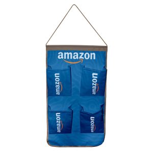 Letto Canvas Shoe Holder with Faux Leather Trim