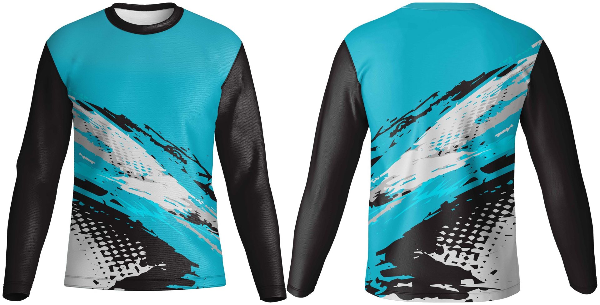 Kids Crew Neck Long Sleeve Fishing T-Shirt | Fitted Sleeve - Image 6