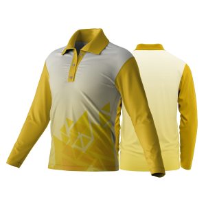 Unisex Dye Sublimated Long Sleeve Golf Shirt | Interlock | Corporate Design